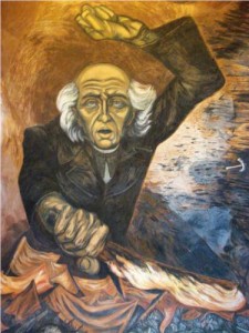 Padre Hidalgo by Jose Clemente Orozco