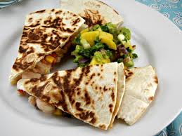 Shrimp quesadillas