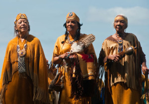 Elder women of the Shinnecock Nation by Andrew Brannan