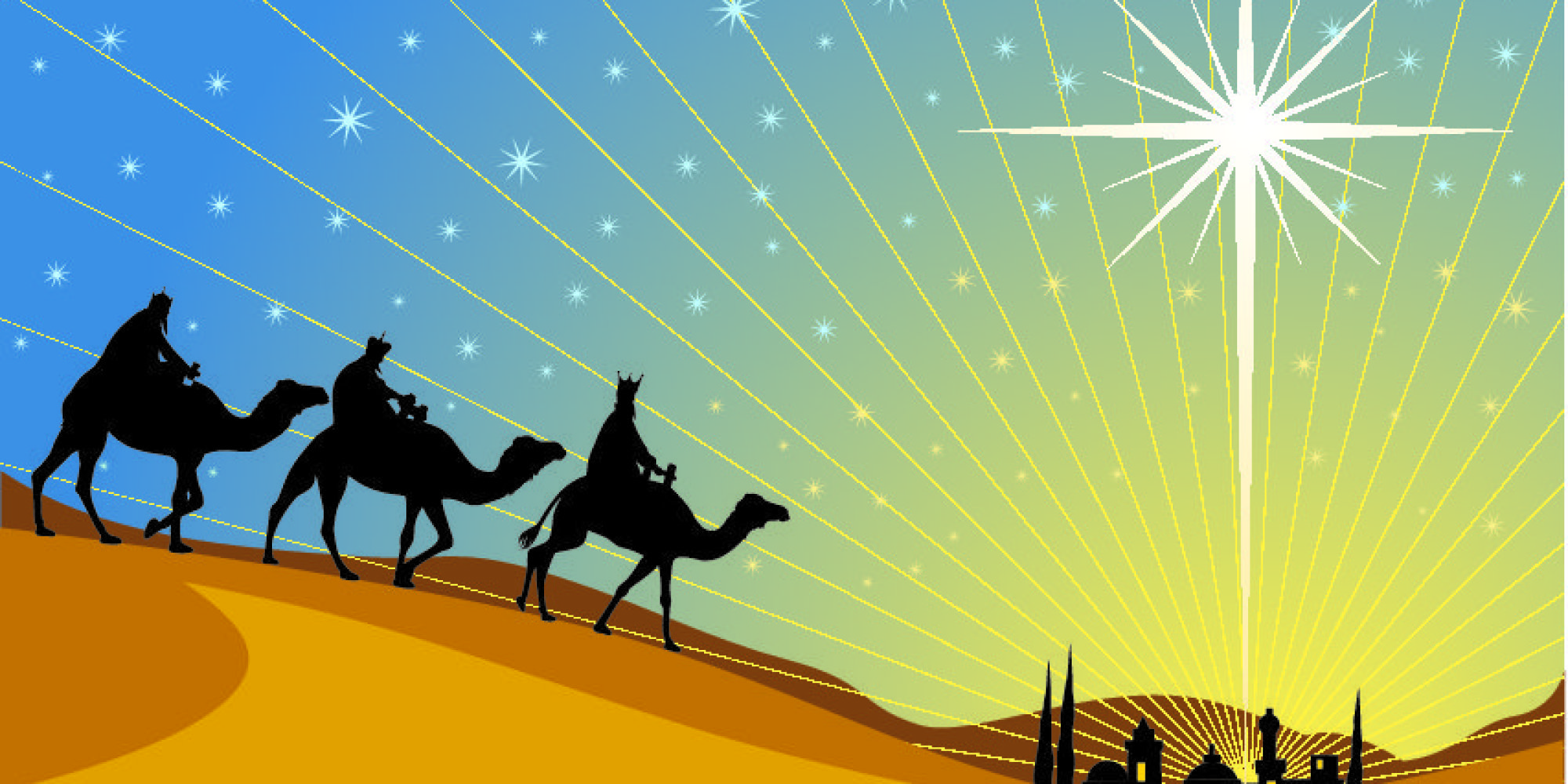 Who were the three kings in the Christmas story?