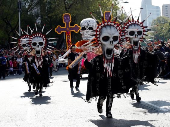 Rather than Halloween, Mexicans celebrate the Day of the Dead (Dia de los M...