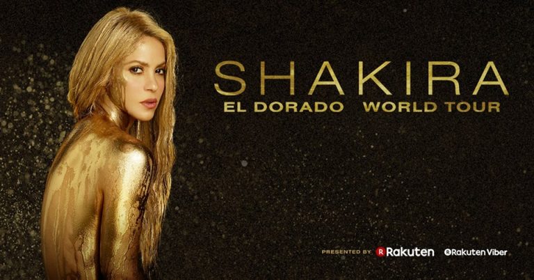 Shakira at the Estadio Azteca, México City (México